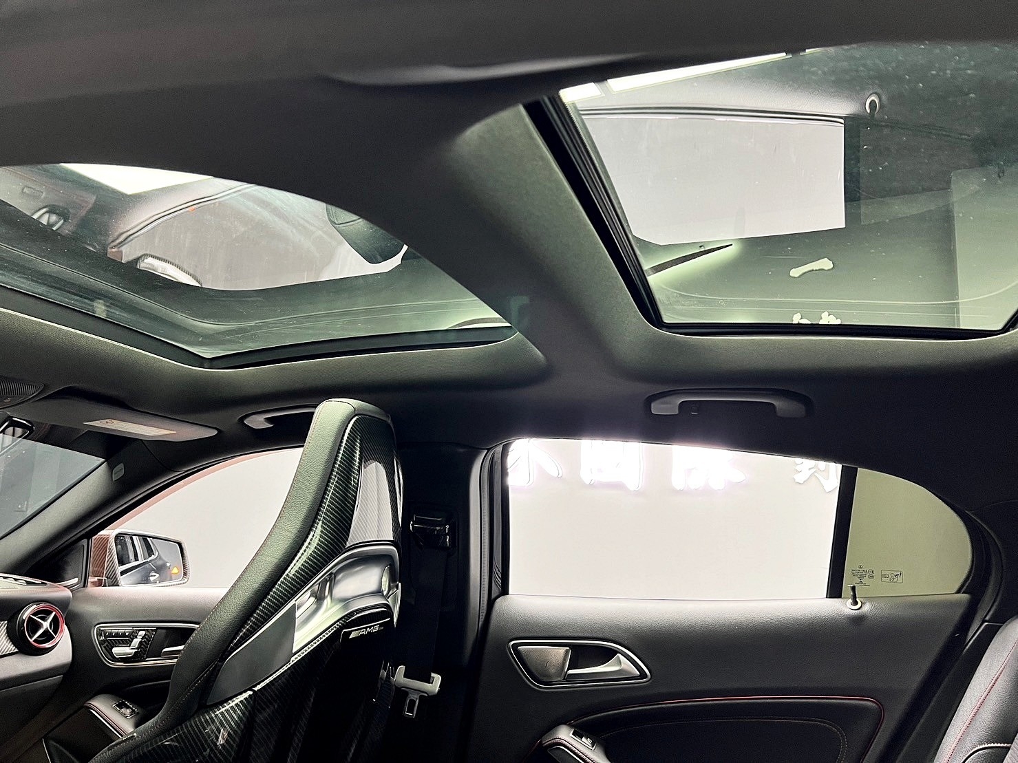 2015 GLA45 AMG 4MATIC 消光黑貼膜 ED1外觀套件 X156 ❗(202)【 元禾國際 阿龍店長 0968-691-205】元禾國際 新北最大車庫 實車實價 認證車  第5張相片