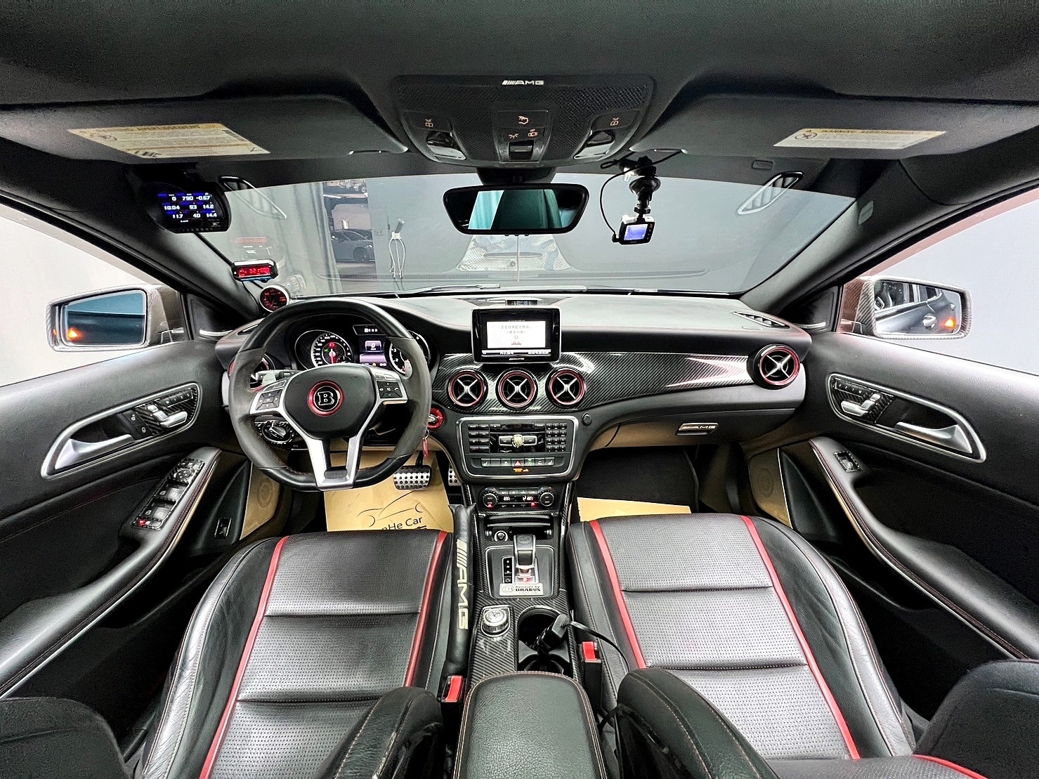 2015 GLA45 AMG 4MATIC 消光黑貼膜 ED1外觀套件 X156 ❗(202)【 元禾國際 阿龍店長 0968-691-205】元禾國際 新北最大車庫 實車實價 認證車  第10張相片