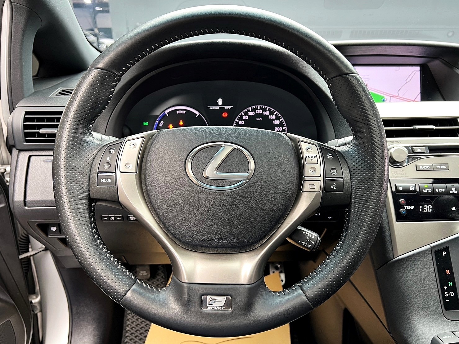 2014 Lexus RX450h F Sport 油電 原廠保養 已更換大電池 ❗️(226)【 元禾國際 阿龍店長 0968-691-205】元禾國際 新北最大車庫 實車實價 認證車  第8張相片