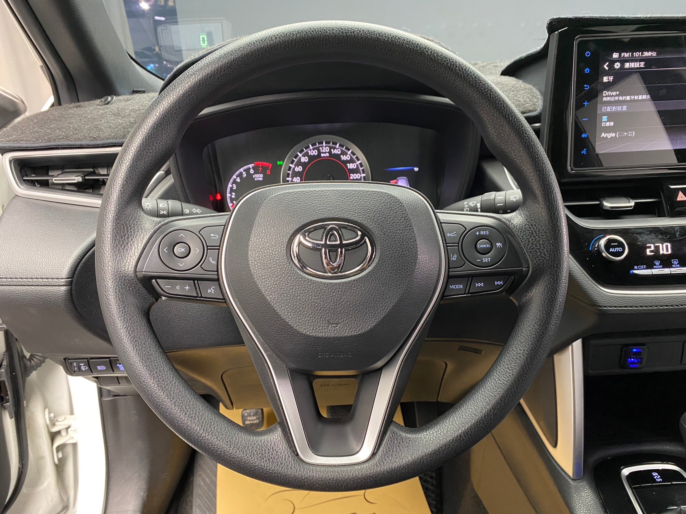 2021 Corolla Cross 跟車 豪華版 新車保固 熱門休旅 ❗️(093)【 元禾國際 阿龍店長 0968-691-205】元禾國際 新北最大車庫 實車實價 認證車  第6張相片