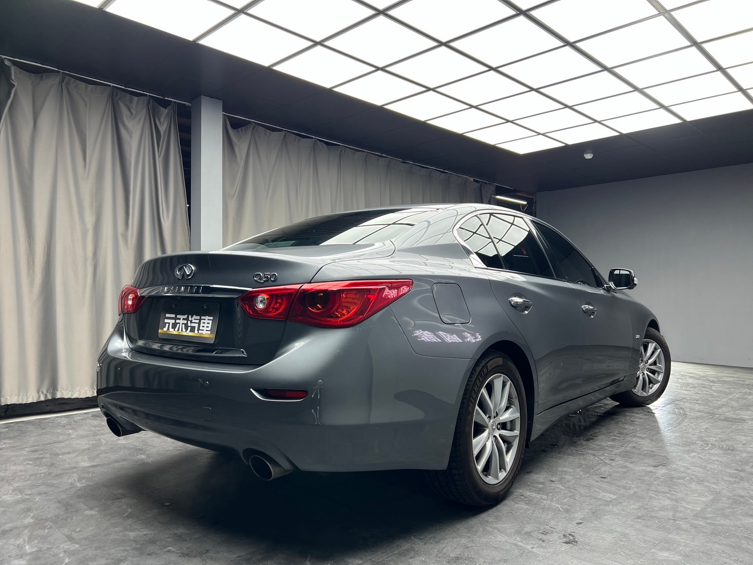 2017 INFINITI Q50 旗艦款 跟車 環景 Bose 音響 ❗️(026)【 元禾國際 阿龍店長 0968-691-205】元禾國際 新北最大車庫 實車實價 認證車  第2張相片