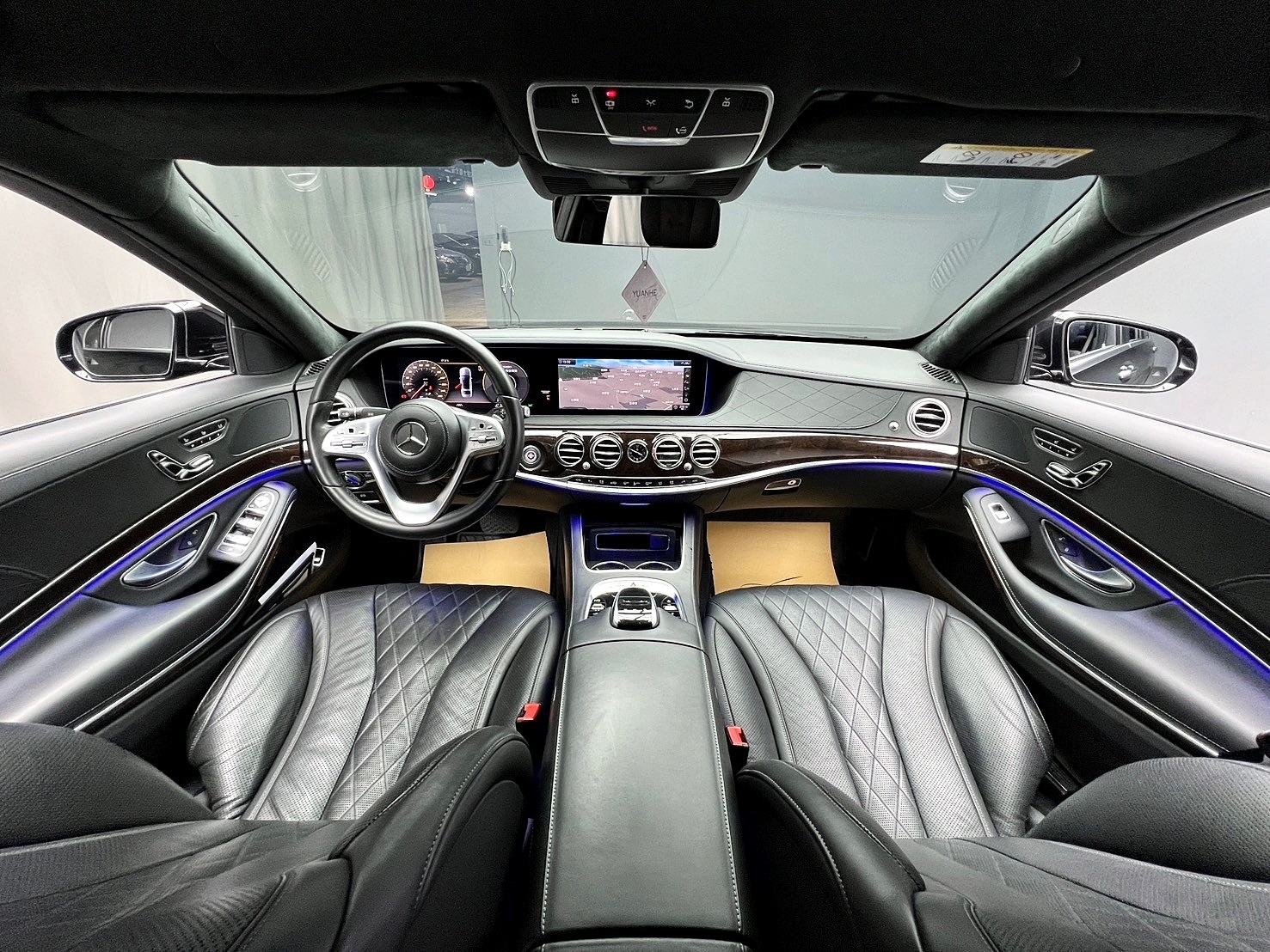 2020 Benz W222 S350d L 23P 4座電動記憶 電吸門 64色 氣氛燈 賓士 總裁坐駕❗️(082)【 元禾國際 阿龍店長 0968-691-205】元禾國際 新北最大車庫 實車實價 認證車  第9張相片