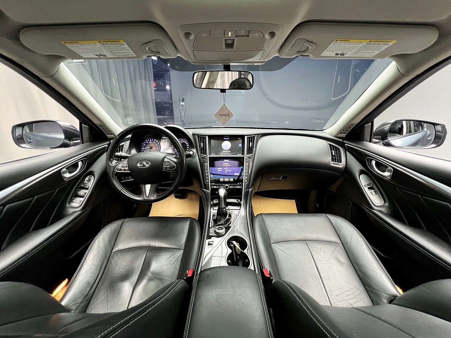2015 INFINITI Q50 天窗 豪華款 211匹 大馬力 高CP值 房車 ❗️(220)【 元禾國際 阿龍店長 0968-691-205】元禾國際 新北最大車庫 實車實價 認證車  第9張相片
