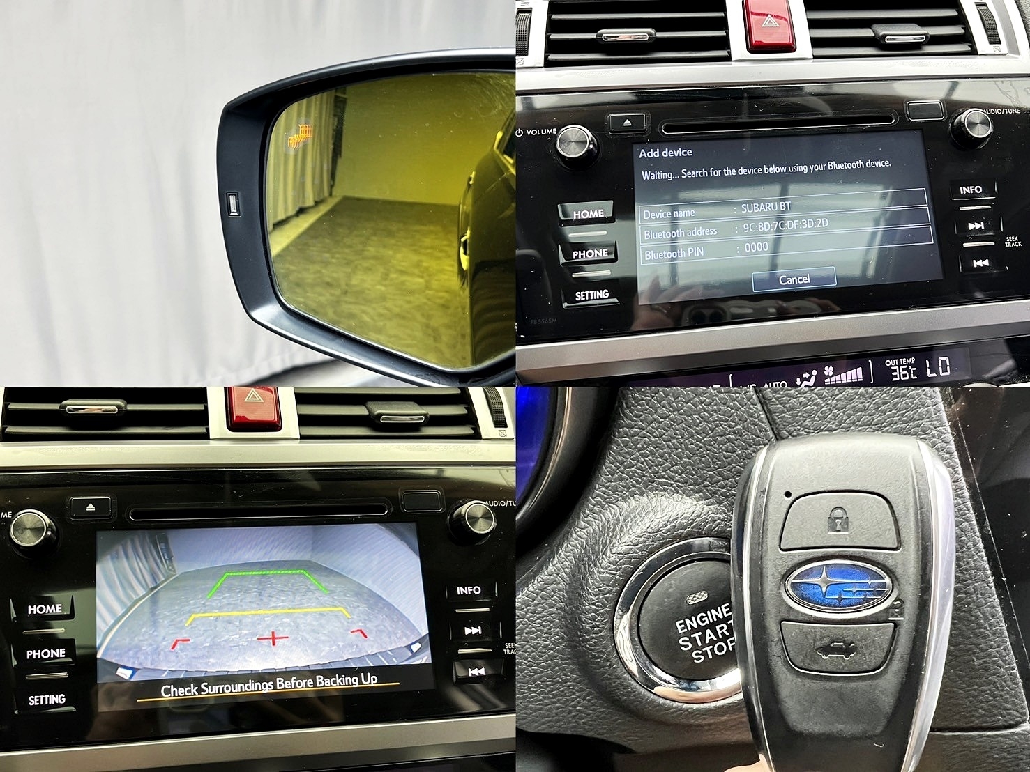 2017 Subaru 速霸陸 Outback i-S 升級STI水箱護罩 ❗️(024)【 元禾國際 阿龍店長 0968-691-205】阿龍中古車 二手車 中古車 新北最大車庫 實車實價 認證車  第9張相片