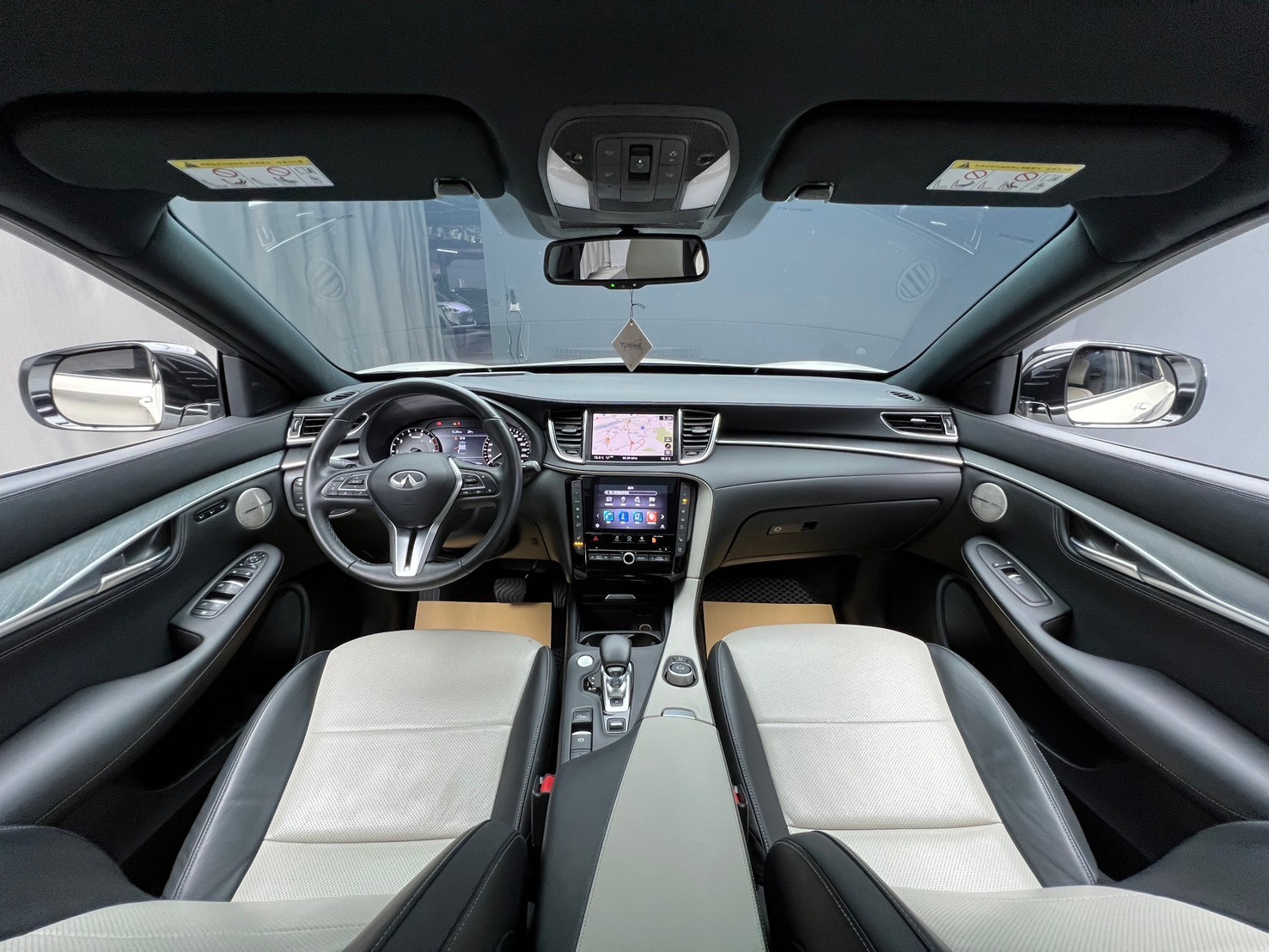 2022 Infiniti QX55 四驅 旗艦款 跟車 天窗 環景 新車保固 ❗️(104)【 元禾國際 阿龍店長 0968-691-205】阿龍中古車 二手車 中古車 新北最大車庫 實車實價 認證車  第5張相片