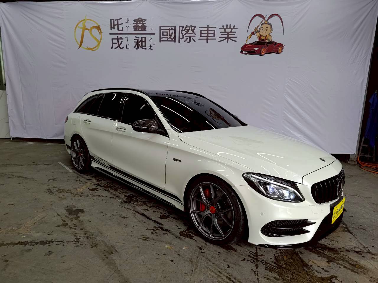 2017 賓士 日規 C43 estate AMG 五門V6渦輪🔥  第1張相片