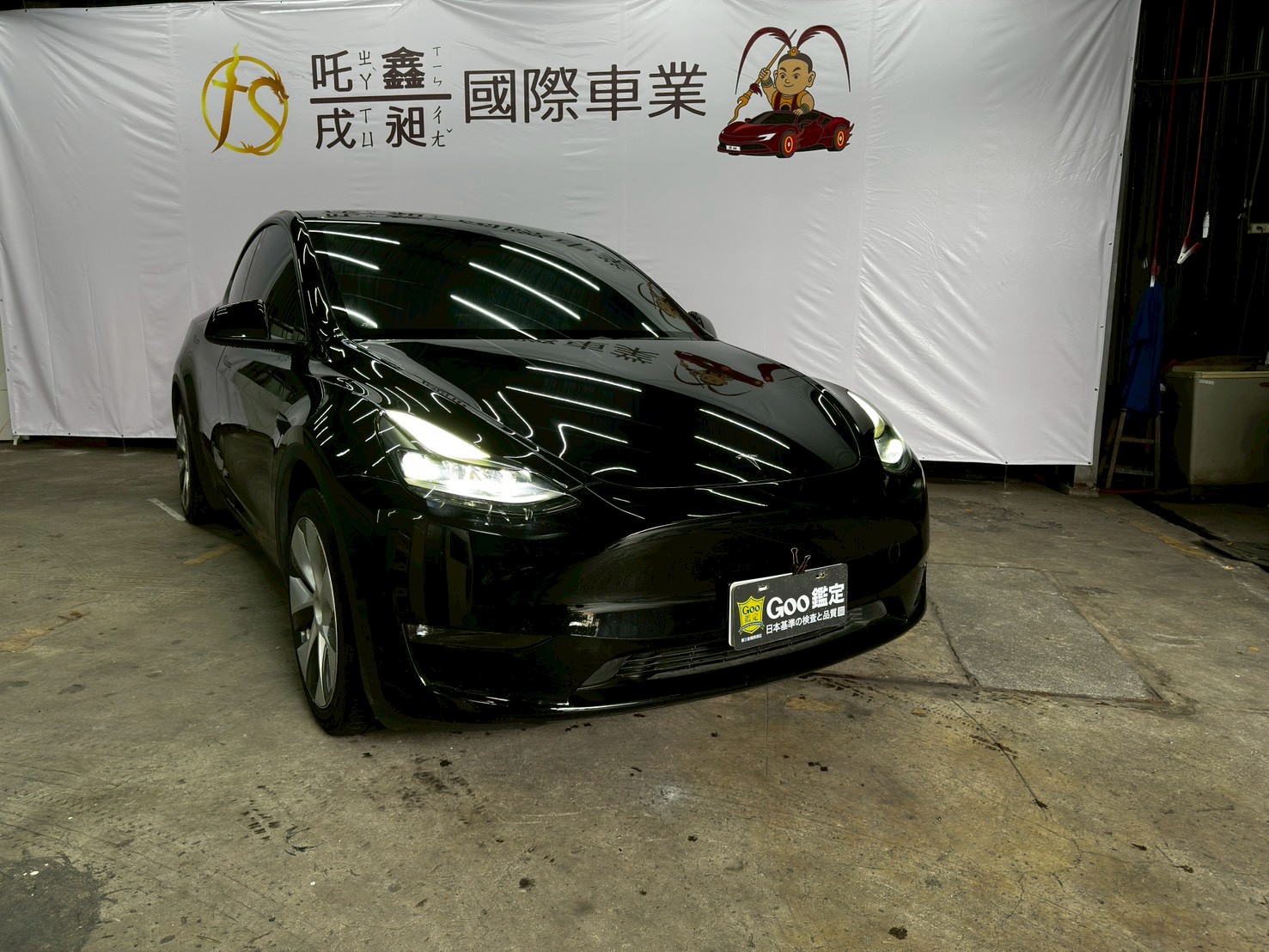 2024 tesla model Y LR 有選FSD 自動召喚   第1張相片