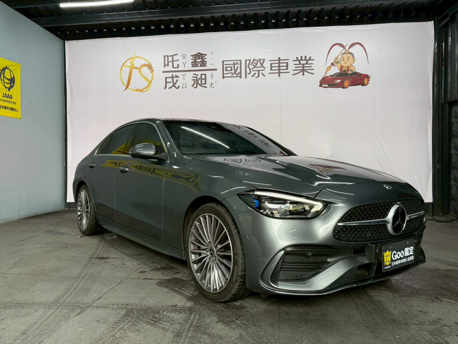2022 賓士 W206 C300 AMG P20/多光束/未領牌  第1張相片