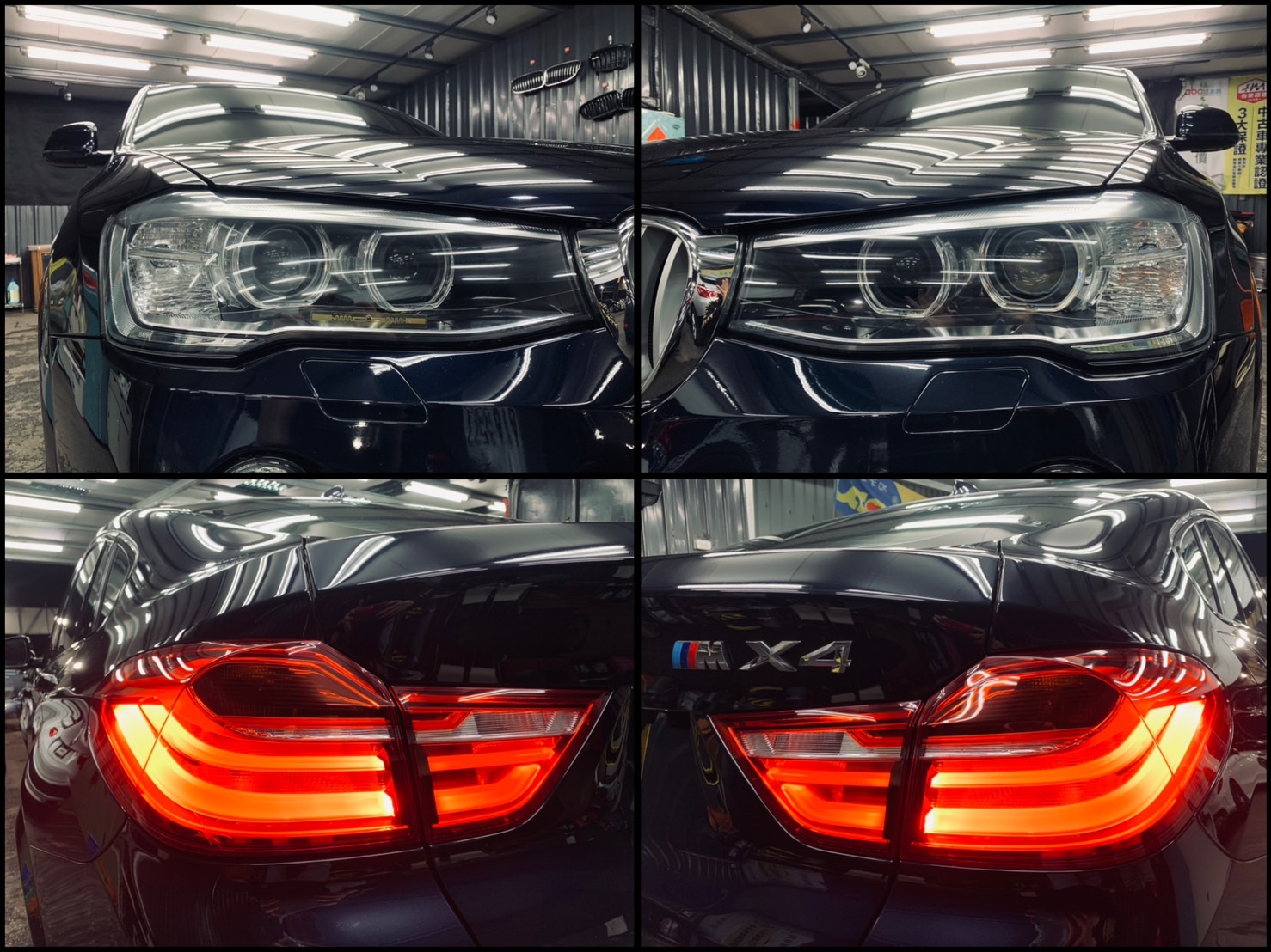 BMW X4 35i M Sport 總代理 原版件 低里程 M版專屬車色416  第14張相片