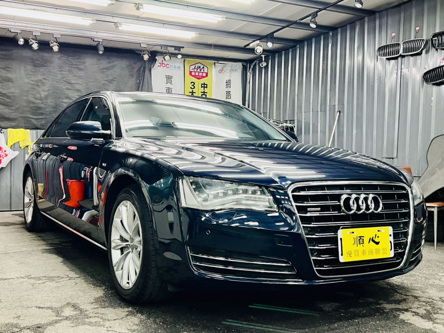 AUDI A8 L 4.2quattro V8 認證車 最有質感的A8 市場稀有【安康國際車業】  第1張相片