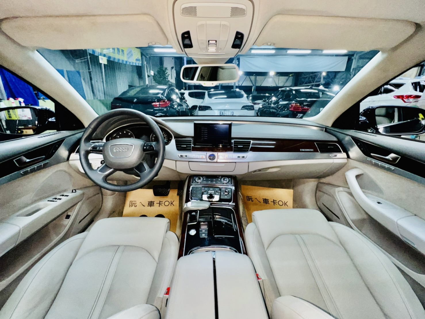 AUDI A8 L 4.2quattro V8 認證車 最有質感的A8 市場稀有【安康國際車業】  第7張相片