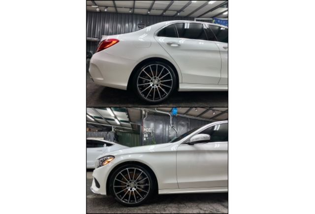 BENZ 賓士 C300 AMG 滿配 柏林 全景 認證車 實車實價 超有質感  第14張相片