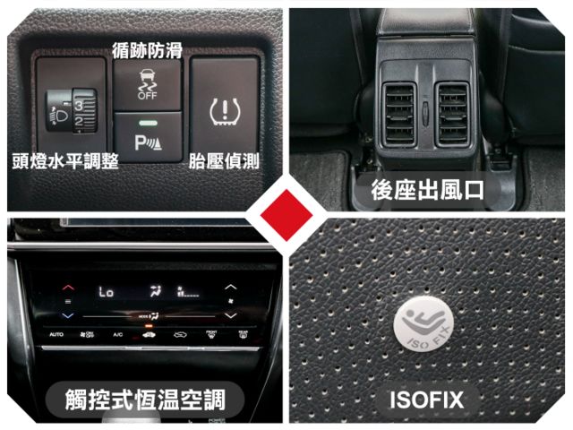 頂規VTi-S版～平均油耗17.5km/l 大車室空間✦8吋觸控螢幕✦後方4具雷達✦胎壓偵測✦定速✦6氣囊  第11張相片