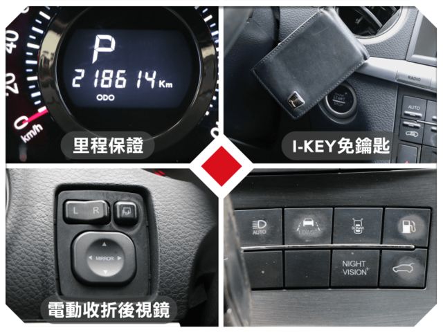 4輪驅動旗艦版U7！用機車價就能帶回家！雙前座電調椅、I-KEY、天窗、智慧遠光燈、恆溫空調、電動尾門  第12張相片