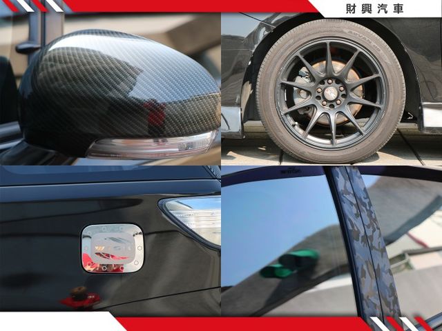 七人座黑色WISH超帥！小幅度改裝驗車容易！車況正常好開，史上最成功的車款之一，漂亮舒服又好坐，露營車宿大空間！  第6張相片