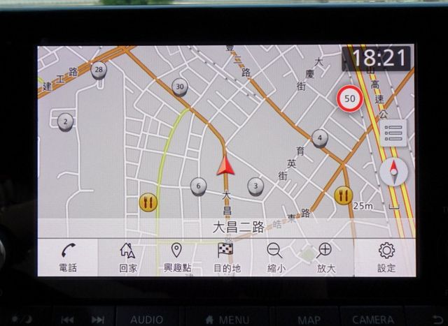 駕趣享樂版~原廠影音.導航.環景 盲點 電動尾門 Bose音響 19吋鋁圈 LED頭燈 Mio電子後視鏡 全貸  第9張相片