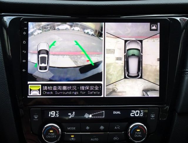 360環景影像 衛星導航 定速巡航 盲點偵測 免鑰匙起動 雙區恆溫空調 胎壓偵測 原版件 全額貸  第10張相片