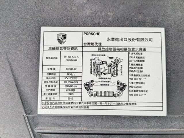 PORSCHE保時捷 911  第20張相片
