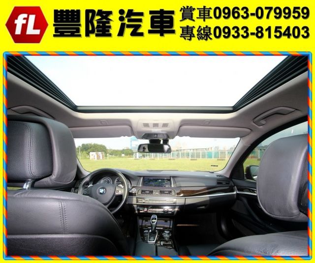 {雙認證 內外如新}13年BMW520i黑~豐隆嚴選0頭款低月付專案~  第2張相片
