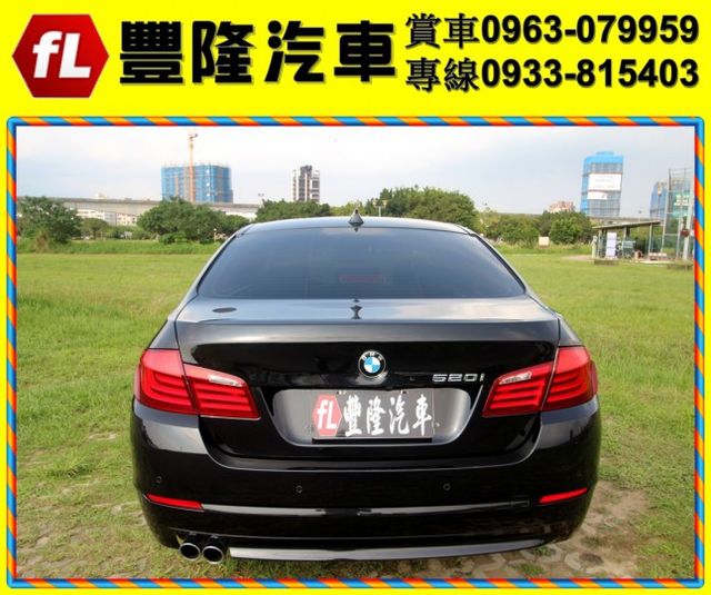 {雙認證 內外如新}13年BMW520i黑~豐隆嚴選0頭款低月付專案~  第4張相片