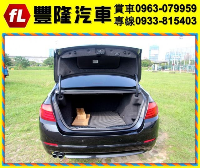 {雙認證 內外如新}13年BMW520i黑~豐隆嚴選0頭款低月付專案~  第20張相片