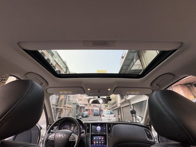 ★特價中~僅跑9萬多超美Q50，認證車原鈑件，天窗.IKEY.雙電動/熱椅.LED.倒車顯影.定速，可全額貸款★  第6張相片