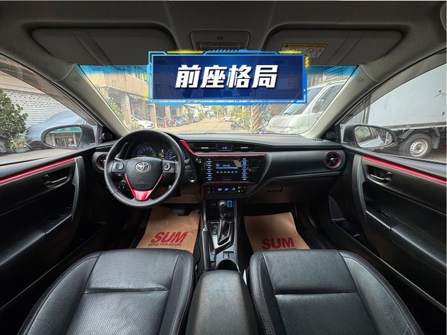 ★超稀有X運動版~認證車原鈑件，空力套件.盲點.換檔撥片.IKEY.LED.防滑.8氣囊.數位儀錶板，可全額貸款★  第6張相片