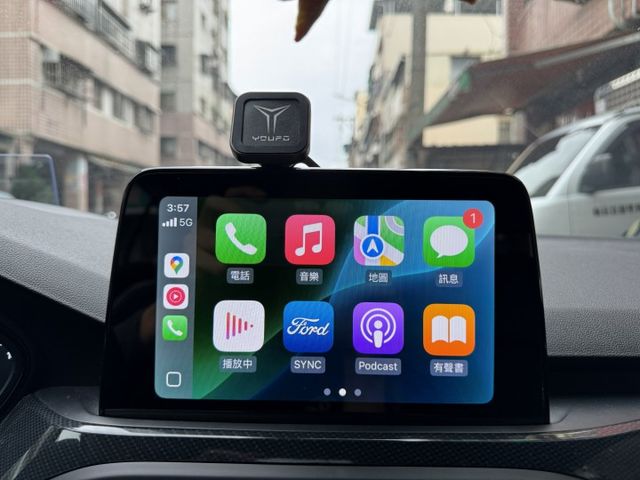 ★超美ST-LINE運動版~僅跑8萬多，認證車原鈑件，原廠大包.IKEY.LV2.盲點.HUD.B&O音響.LED頭燈★  第8張相片