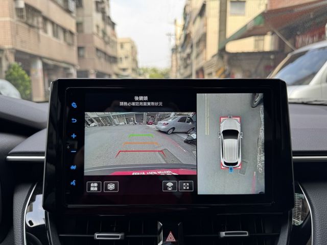 ★全新小改款稀有油電旗艦版~IKEY.LV2.環景.電尾門.盲點.LED.導航.CARPLAY，認證車原鈑件，原廠保固★  第13張相片