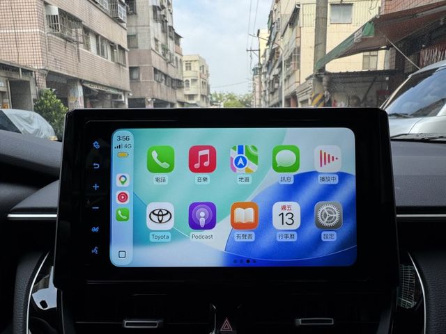 ★全新小改款稀有油電旗艦版~IKEY.LV2.環景.電尾門.盲點.LED.導航.CARPLAY，認證車原鈑件，原廠保固★  第14張相片