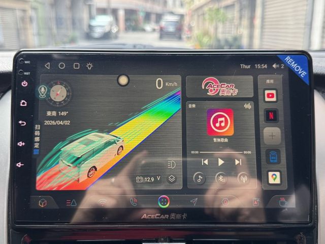★精裝影音版~僅跑6萬多，衛星導航.防滑系統.電子後視鏡.網路電視.日型燈，認證車原鈑件，可全額貸款★  第11張相片