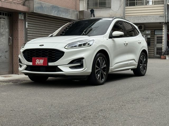 ★年底車21年式最好看ST-LINE版~2.0渦輪才有力更好開，全景天窗.電尾門.LV2.盲點.B&O音響，認證車原鈑★  第1張相片