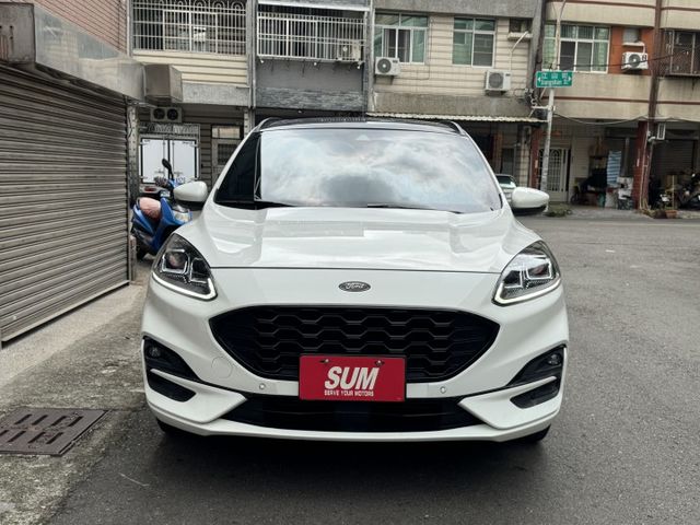 ★年底車21年式最好看ST-LINE版~2.0渦輪才有力更好開，全景天窗.電尾門.LV2.盲點.B&O音響，認證車原鈑★  第10張相片