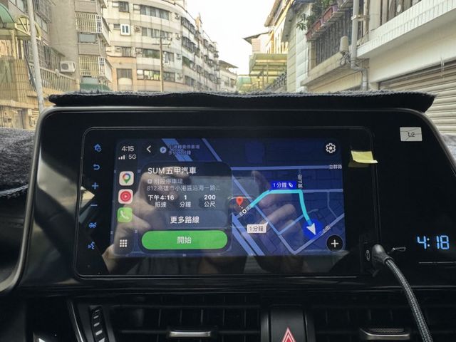 ★1.2渦輪豪華精裝特仕版~僅跑2.5萬，認證車原鈑件，IKEY.LV2.盲點.導航.HUD.CARPLAY.電動椅★  第15張相片