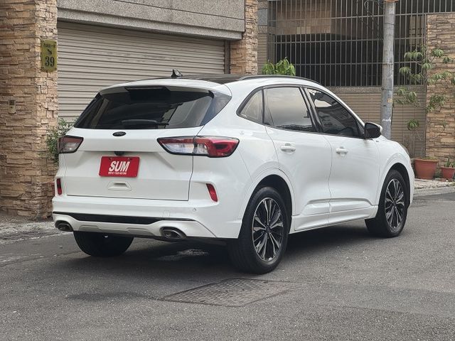 ★年底車21年式最好看ST-LINE版~2.0渦輪才有力更好開，全景天窗.電尾門.LV2.盲點.B&O音響，認證車原鈑★  第2張相片