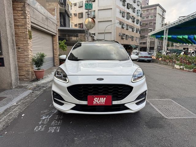 ★年底車21年式最好看ST-LINE版~2.0渦輪才有力更好開，全景天窗.電尾門.LV2.盲點.B&O音響，認證車原鈑★  第17張相片