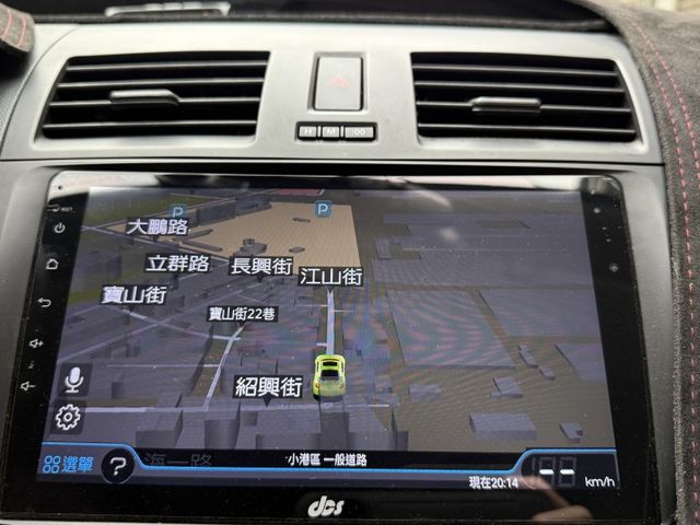 ★超帥四門馬三~認證車原鈑件，里程跑少，升級影音全配，HID.換檔撥片.導航.CARPALY.倒車顯影.HUD，可全貸★  第16張相片