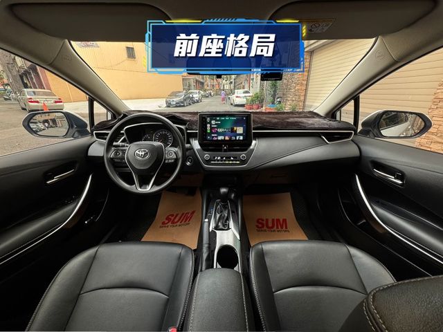 ★稀有尊爵版+10萬精裝特仕~僅跑2萬，環景影像.導航.LED.IKEY.盲點.CARPLAY，認證車原鈑，原廠保固中★  第6張相片