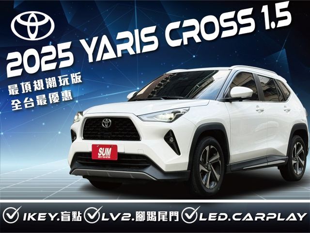 ★最頂規潮玩版僅跑1萬多~認證車原鈑件，全台最優惠，IKEY.腳踢尾門.LV2.盲點.LED.CARPLAY，原廠保固★  第1張相片