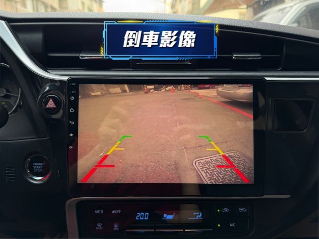 ★特價升級影音全配/LED尾燈~IKEY.導航.CARPLAY.倒車顯影.電視.恆溫.防滑.定速.日行燈，認證車可全貸★  第16張相片