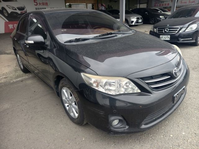 2012~黑色~一手車~ALTIS~恆溫~定速~安全氣囊~電折~車前距雷達~霧燈~電子式大燈調整  第1張相片