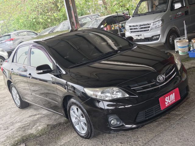 2012~黑色~一手車~ALTIS~恆溫~定速~安全氣囊~電折~車前距雷達~霧燈~電子式大燈調整  第1張相片