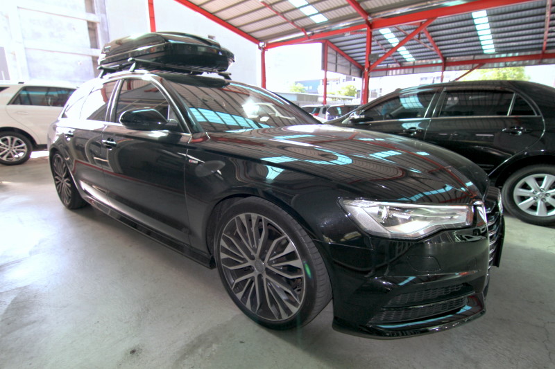 AUDI A6 AVANT S-LINE 全景天窗 電尾 行李架 女用車 實車實價  第1張相片