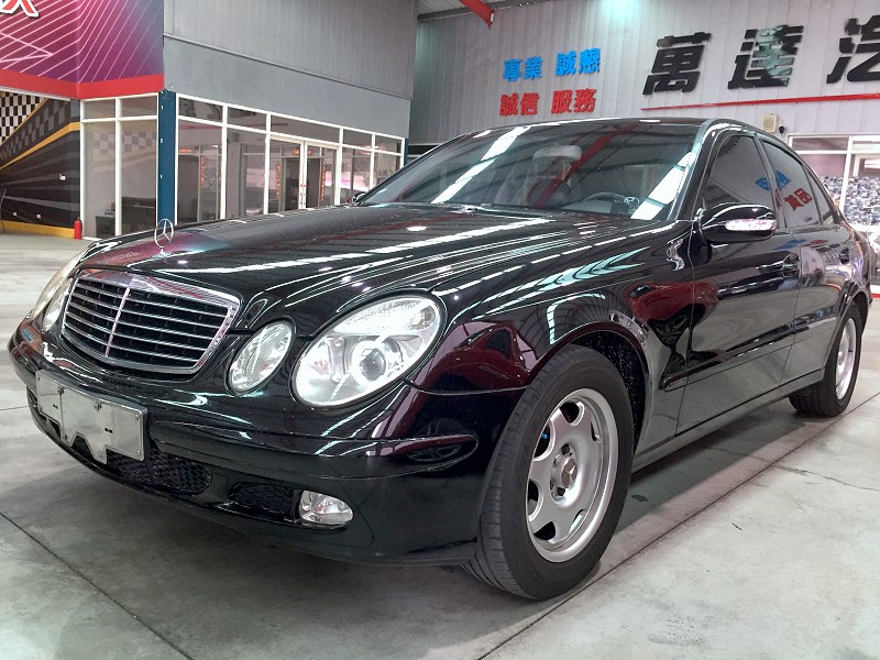 BENZ E200K 一手車 天窗 原漆原鈑件 實車實價 歡迎預約  第1張相片