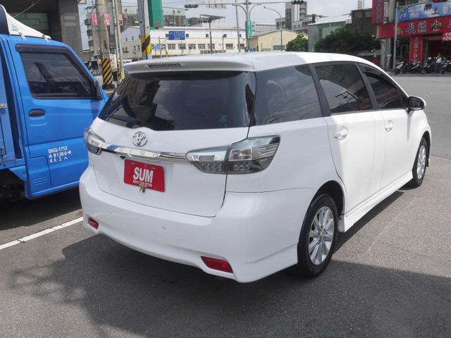 Toyota  Wish 七人座 自用車 僅跑14萬 里程保證 胎壓影音 無段變速更好開 有保固 WI  第4張相片