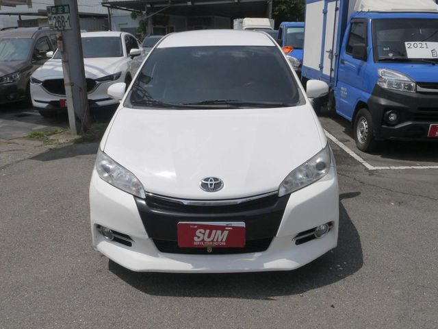 Toyota  Wish 七人座 自用車 僅跑14萬 里程保證 胎壓影音 無段變速更好開 有保固 WI  第5張相片