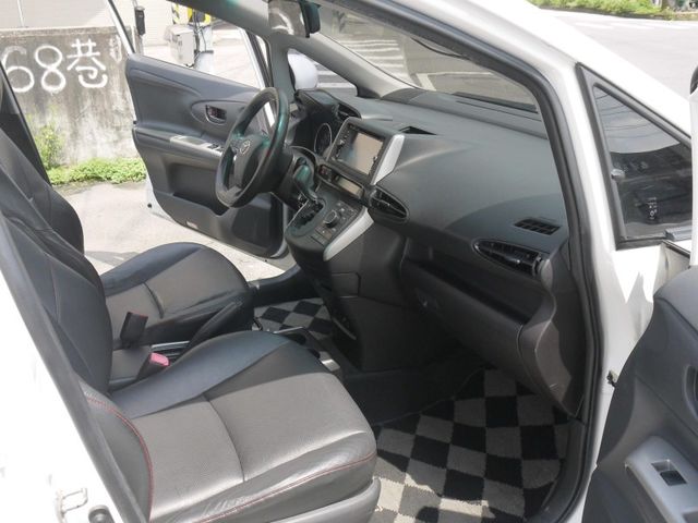 Toyota  Wish 七人座 自用車 僅跑14萬 里程保證 胎壓影音 無段變速更好開 有保固 WI  第12張相片