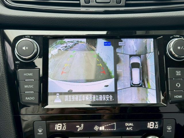 衛導.循跡.盲點.天窗.定速.車道偏移.電尾門.ACC.IKEY.恆溫.環景.電椅  第18張相片