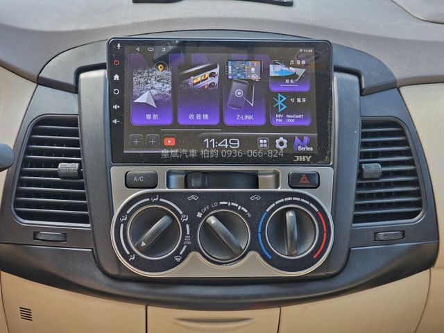 2011年Innova 後座分離座椅/安卓機/倒車顯影  第9張相片