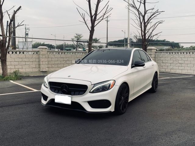 2017年C300 AMG/基本滿/渦輪氣氛燈/尾翼  第1張相片